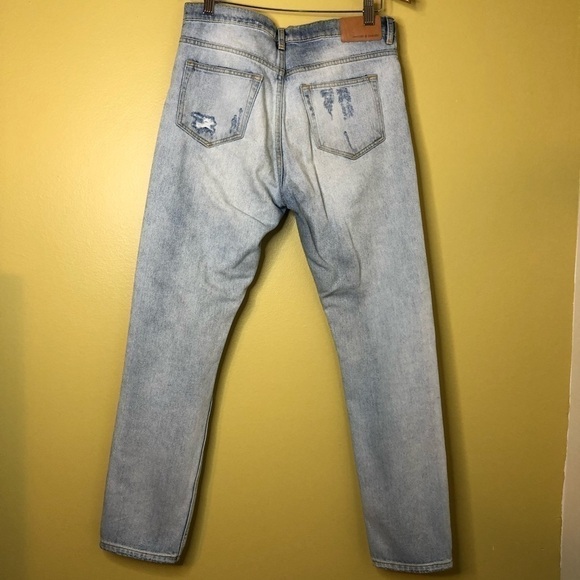 Samsoe & Samsoe Distressed Mid Rise Jeans - Picture 2 of 6